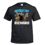 Monster Truck Birthday Shirt 04 Monster Truck Family Shirts - X Graphics Shirts