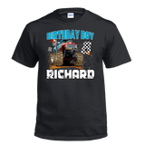 Monster Truck Birthday Shirt 04 Monster Truck Family Shirts - X Graphics Shirts