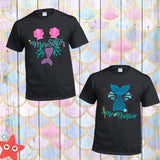 Mermaid Birthday Shirt - X Graphics Shirts