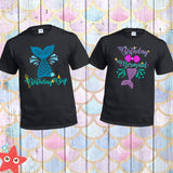 Mermaid Birthday Shirt - X Graphics Shirts