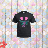 Mermaid Birthday Shirt - X Graphics Shirts