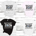 Quarantine Birthday Friends Shirts