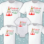 Christmas White My Tribe Family Shirts - X Graphics Shirts