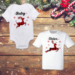 Reindeer Christmas Matching Family Shirts - X Graphics Shirts