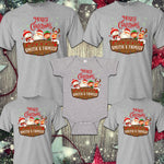 Elf Friends Matching Christmas Family Shirts - X Graphics Shirts