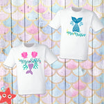 Mermaid Birthday Shirt - X Graphics Shirts