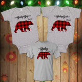 Bear Christmas Family Shirts - X Graphics Shirts