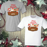 Elf Friends Matching Christmas Family Shirts - X Graphics Shirts