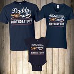 Baseball Birthday Family Shirts