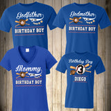 Baseball Birthday Family Shirts