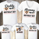 Baseball Birthday Family Shirts