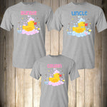 Birthday Family Shirts Rubber Duckies Bath Duck Birthday Boy T-shirt Family Shirts Bath Duck Shirts Ducks Personalized Custom Matching