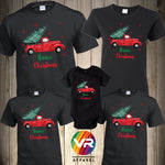 Truck Christmas Family Shirts