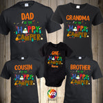 Happy Camper Birthday Shirt, Matching Family Camper Shirt, Custom Camper Family Birthday Shirt, Camping Crew Shirt, One Happy Camper Outfit