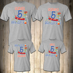 Fishing Birthday Family Shirts