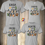 Wild One Family Matching Shirts, Wild One Birthday Boy, Wild One Safari, Family Wild One Shirts, Birthday Family Shirt, Birthday Boy