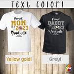 Graduation Family Shirts Matching Proud Graduate Shirt Prom Mom of the Graduate Proud Graduate Shirt Custom Photo Family Shirt Proud Family