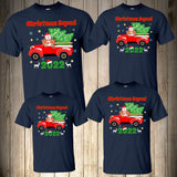 Christmas Family Shirts Santa Truck Christmas Shirts for Family Christmas Matching Custom Personalized Shirts Christmas Crew Squad Vintage Truck