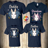 Bunny Family Shirts | Bunny Shirts | Family Matching T-shirts | Family Tees | Matching family | Mama Bunny Shirt| Daddy Bunny Shirt