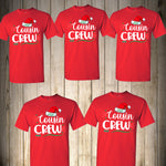 Cousin Crew Shirt, Family Matching Christmas Shirt, Christmas Pajama, Christmas Matching Shirt, Kids Christmas Shirt,Buffalo Plaid Santa Hat