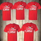 Cousin Crew Shirt, Family Matching Christmas Shirt, Christmas Pajama, Christmas Matching Shirt, Kids Christmas Shirt,Buffalo Plaid Santa Hat