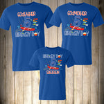 Fishing Birthday Family Shirts