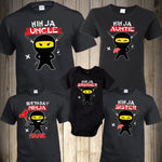 Ninja Family Shirts