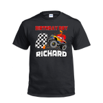 Monster Truck Birthday Shirt Monster Truck Family Shirts - X Graphics Shirts