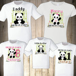 Panda 02 Family Shirts