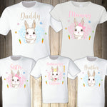Bunny Family Shirts | Bunny Shirts | Family Matching T-shirts | Family Tees | Matching family | Mama Bunny Shirt| Daddy Bunny Shirt