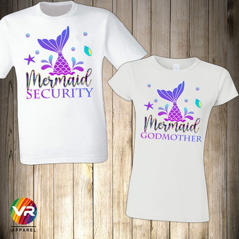 Mermaid on sale shirt birthday