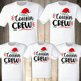 Cousin Crew Shirt, Family Matching Christmas Shirt, Christmas Pajama, Christmas Matching Shirt, Kids Christmas Shirt,Buffalo Plaid Santa Hat
