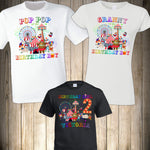 Carnival Circus Family Shirts Circus Birthday Girl Birthday Boy Party Mom Dad Birthday Animals Circus Carnival Lion Matching Custom Lion
