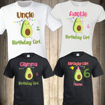 Avocado Shirt Avocado Family Shirt Avocado Birthday Party Shirt Birthday Boy Avocado Matching T-Shirt Cute Avocado Shirt Birthday Girl