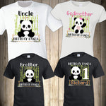 Panda Bear Family Shirt Panda Birthday Party Shirt Birthday Panda Matching Family T-Shirt Panda Bear Family Shirts Kawaii