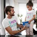 Mermaid Birthday Family Shirts Merdad Mermon Mersister Ariel Sea Matching Shirts Mermaid Party Mermaid Shirts Family Matching Merbabe Mermaid Security
